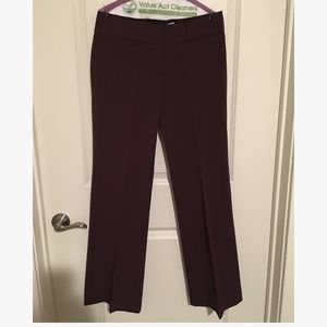 LOFT Marisa Trouser - Maroon color